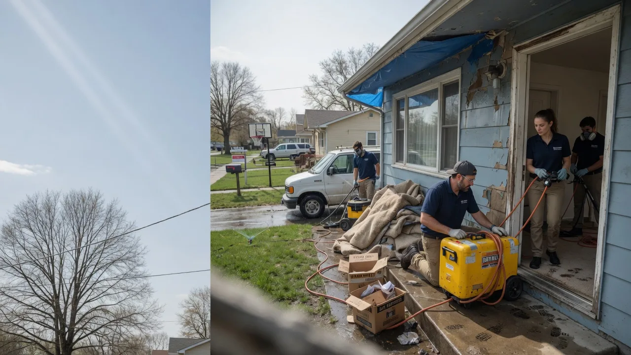 Basement Flood Cleanup in Charleston, WV near me